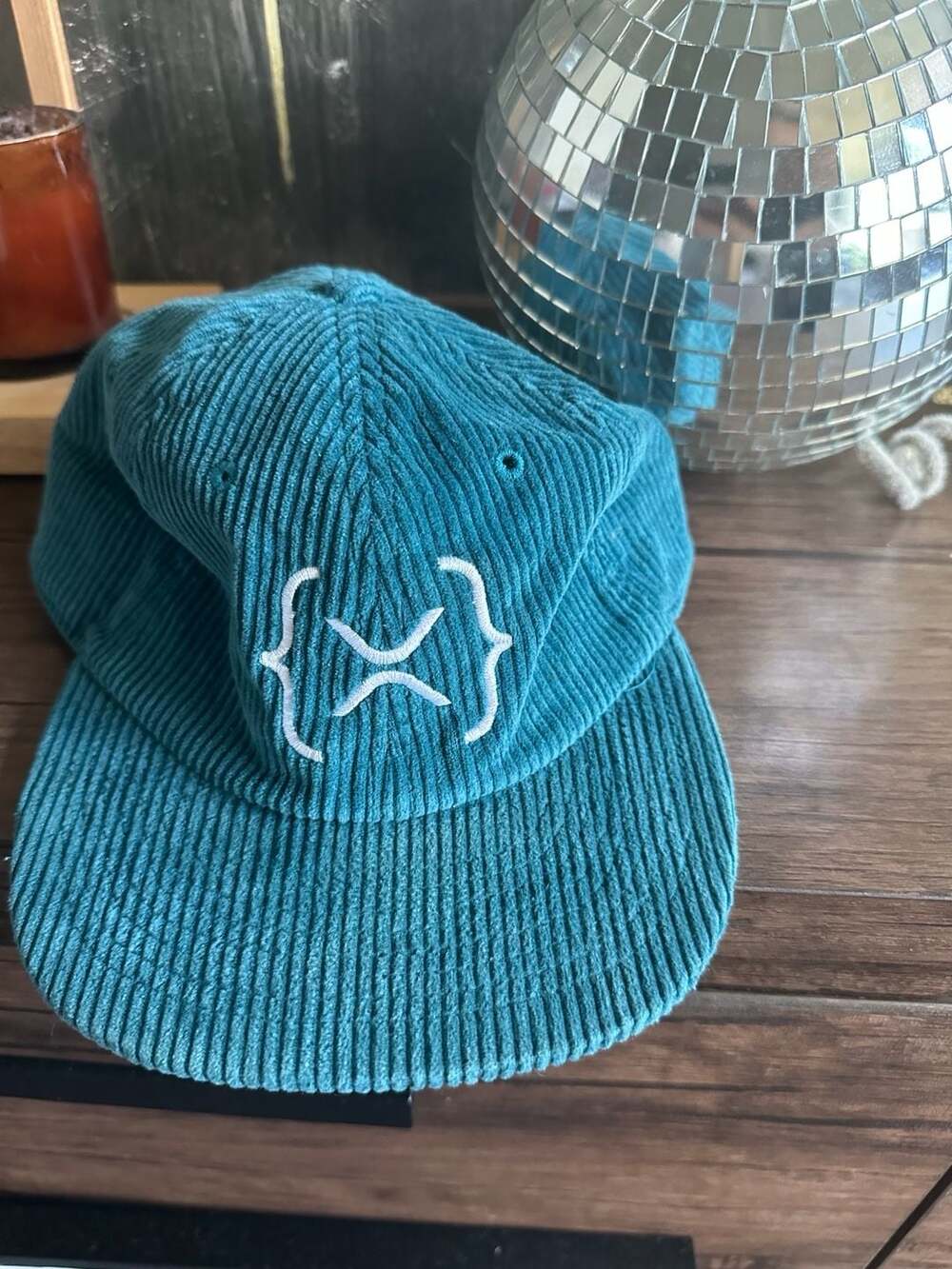 AS Colour Class Cord Corduroy Cap with Embroidered Logo